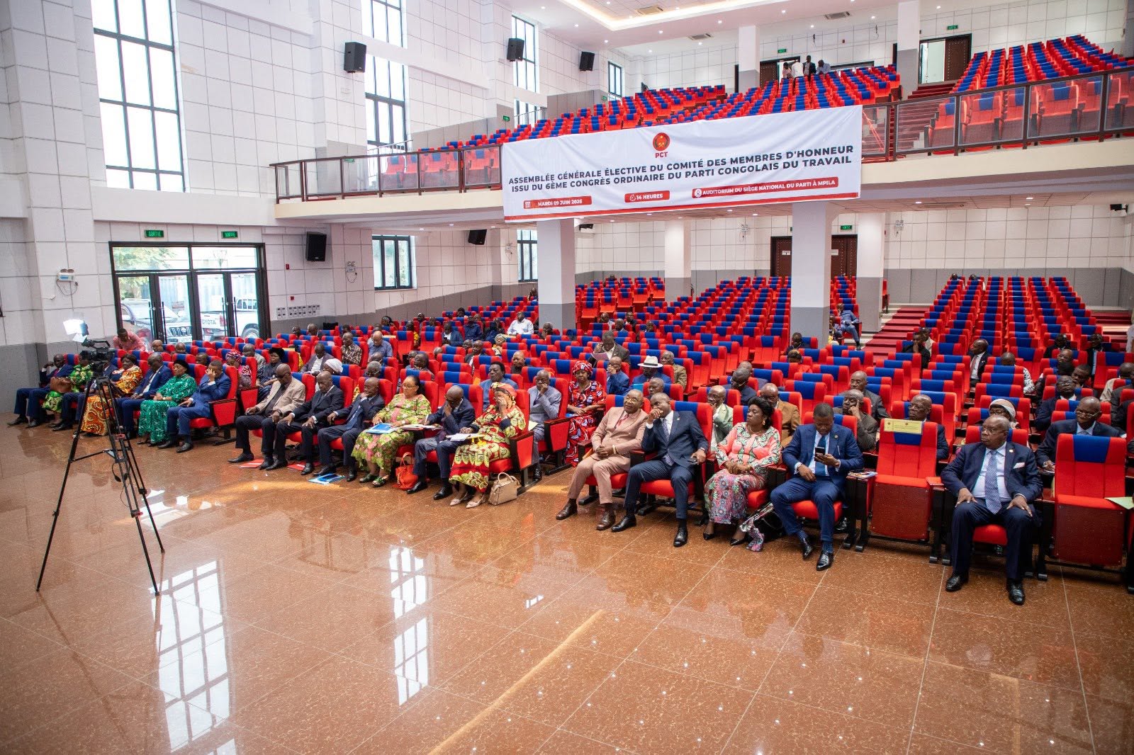 Assemblée générale élective du comité des membres d’honneur du Parti congolais du travail