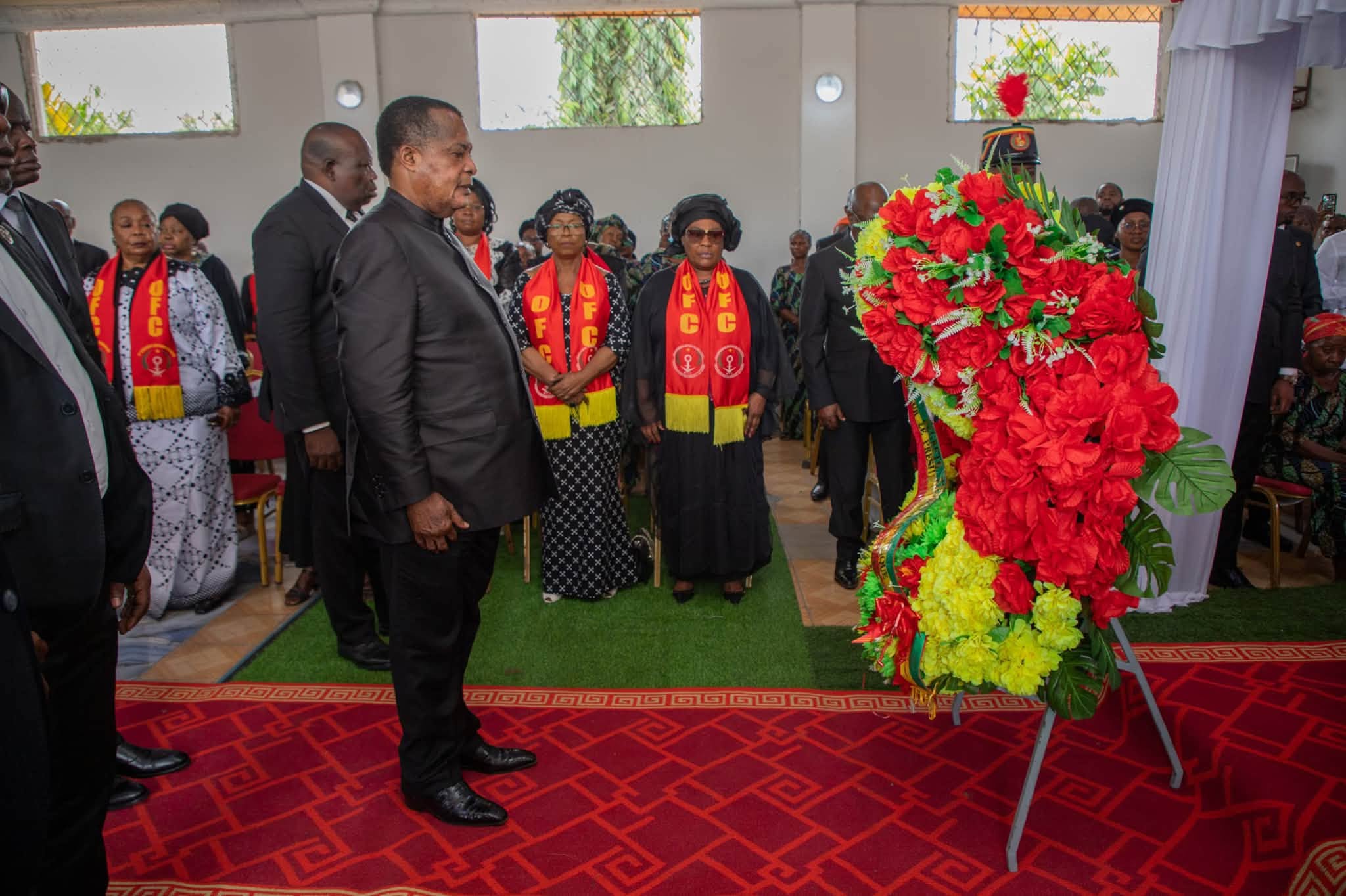 Le PCT rend un dernier hommage au camarade Jean Oba Bouya à Brazzaville